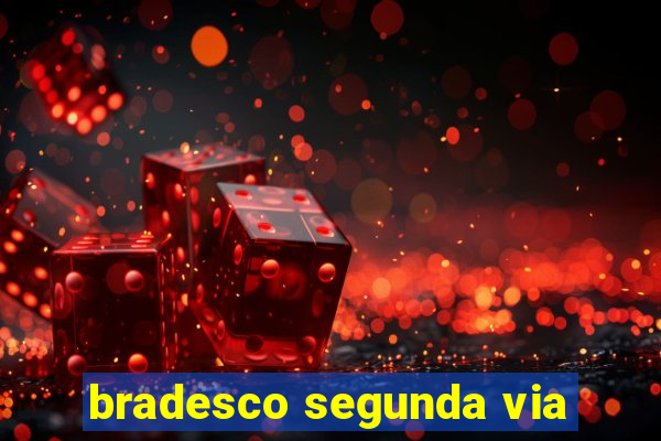 bradesco segunda via